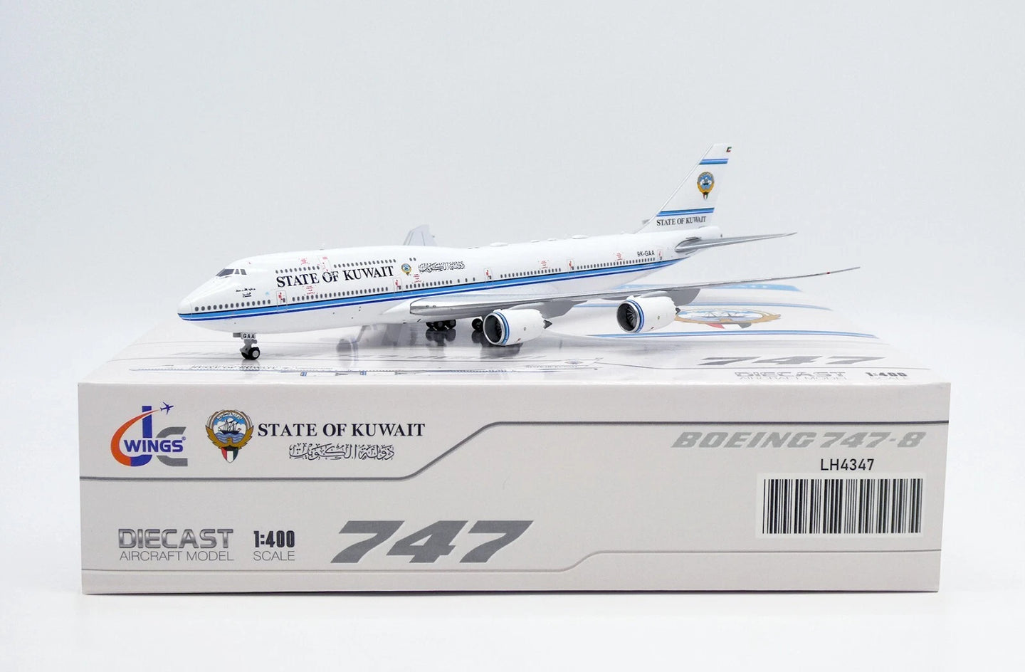 JC WINGS B747-8(BBJ) STATE OF KUWAIT REG: 9K-GAA