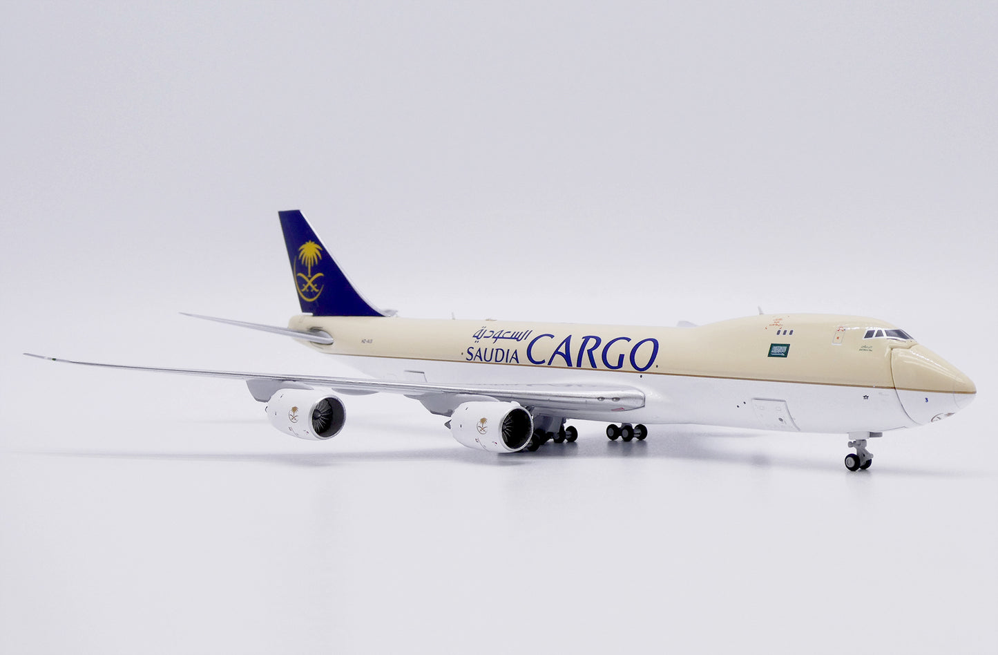 JC WINGS B747-8F SAUDIA CARGO (INTERACTIVE SERIES) REG: HZ-A13