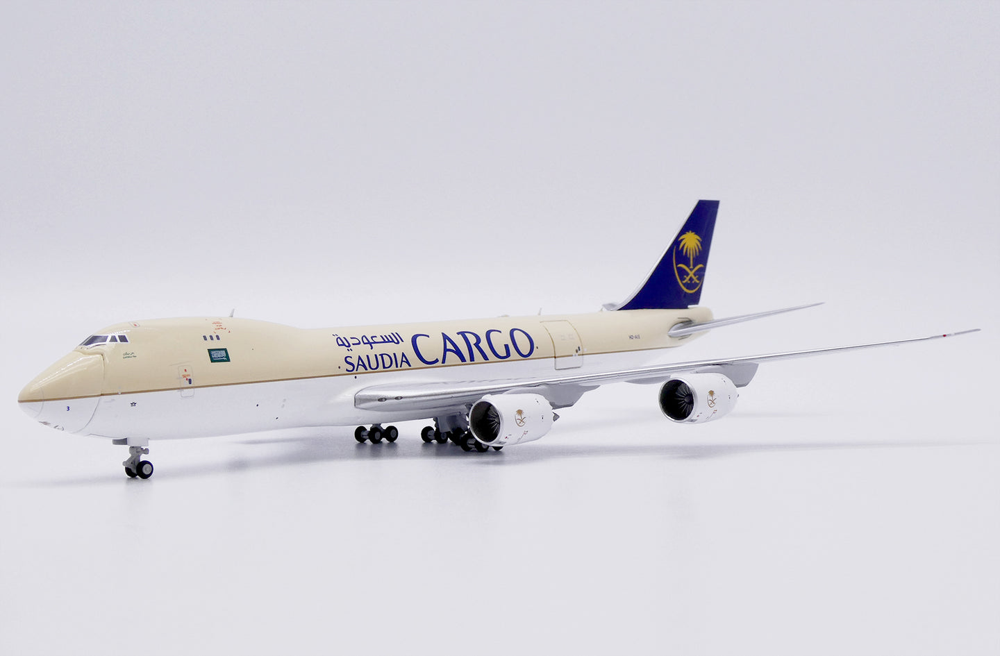 JC WINGS B747-8F SAUDIA CARGO (INTERACTIVE SERIES) REG: HZ-A13
