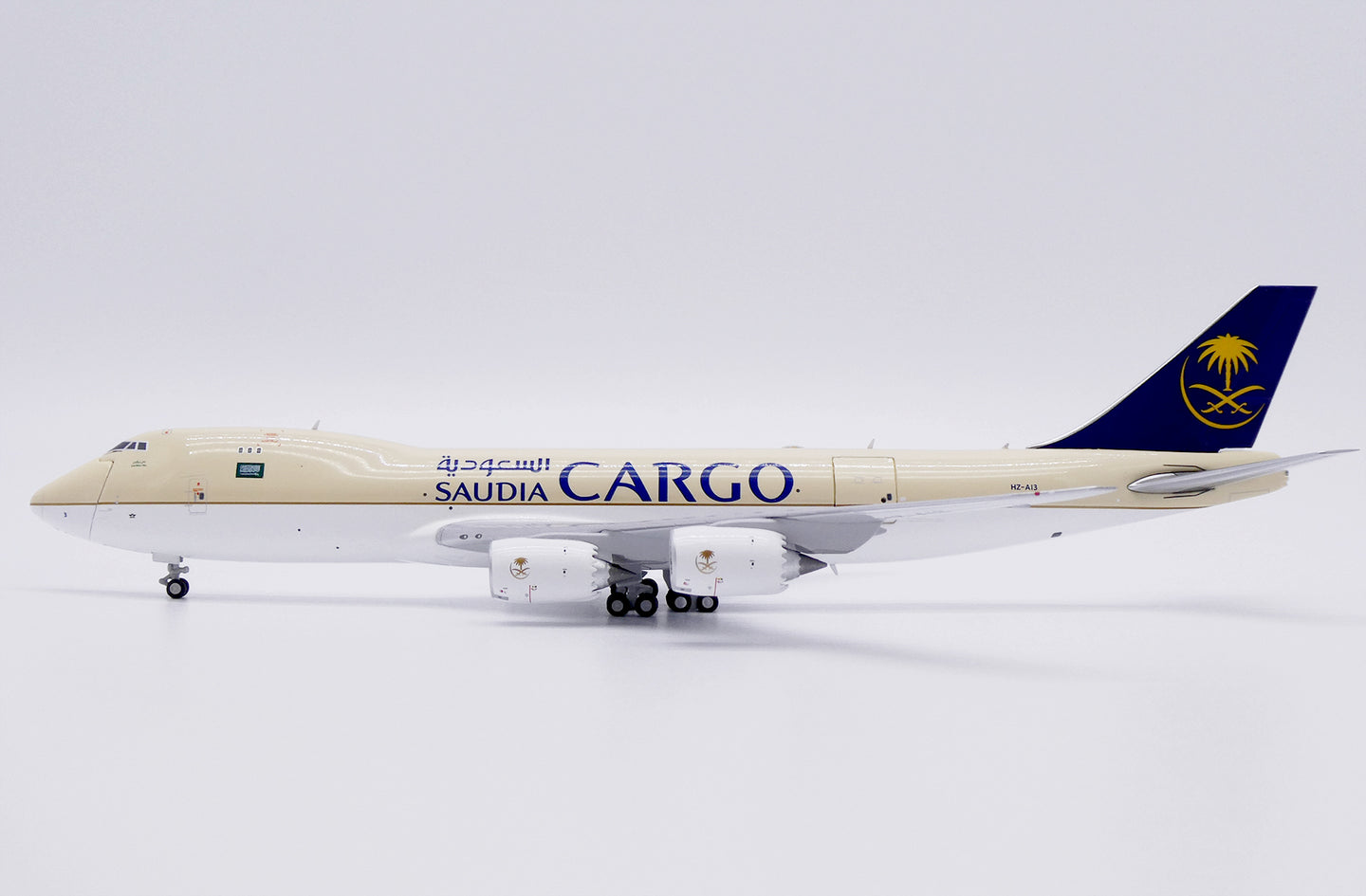 JC WINGS B747-8F SAUDIA CARGO (INTERACTIVE SERIES) REG: HZ-A13