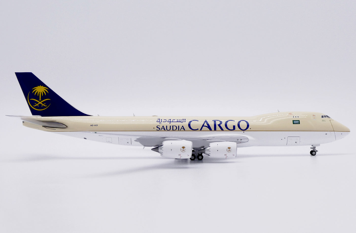 JC WINGS B747-8F SAUDIA CARGO (INTERACTIVE SERIES) REG: HZ-A13