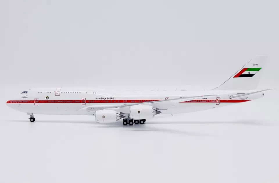 JC WINGS B747-8(BBJ) ABU DHABI AMIRI FLIGHT REG: A6-PFA