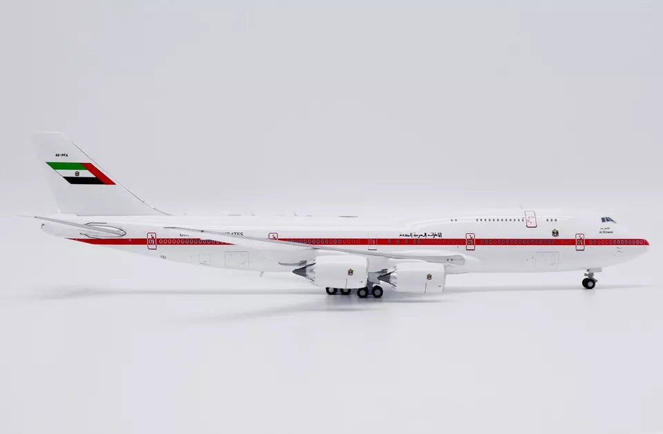 JC WINGS B747-8(BBJ) ABU DHABI AMIRI FLIGHT REG: A6-PFA