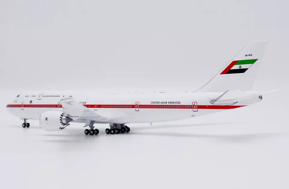 JC WINGS B747-8(BBJ) ABU DHABI AMIRI FLIGHT REG: A6-PFA