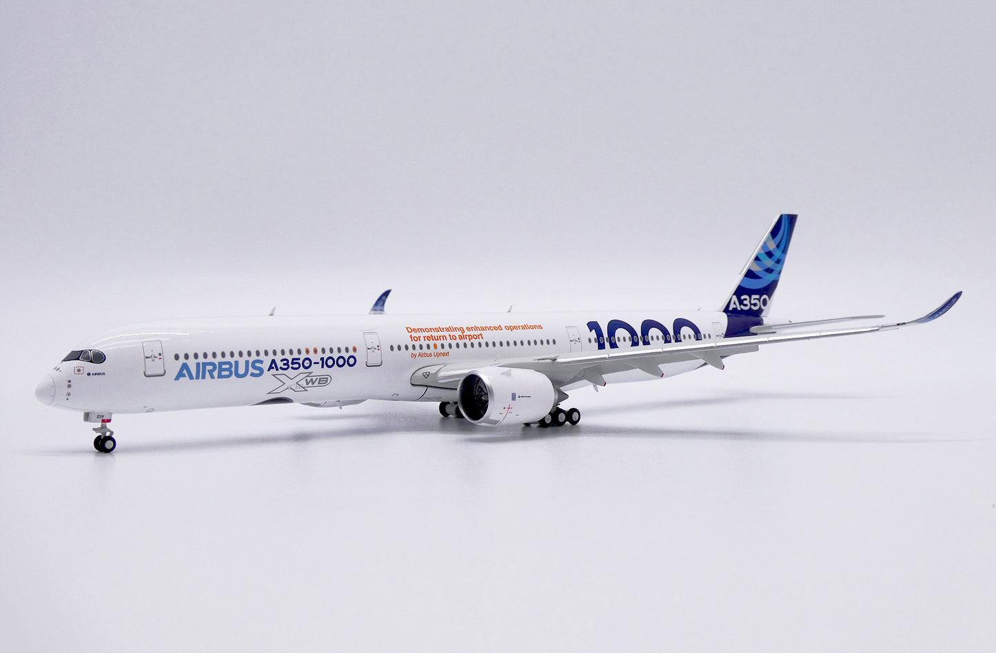 JC WINGS A350-1000XWB AIRBUS INDUSTRIE "AIRBUS UPNEXT" FLAPS DOWN REG: F-WMIL