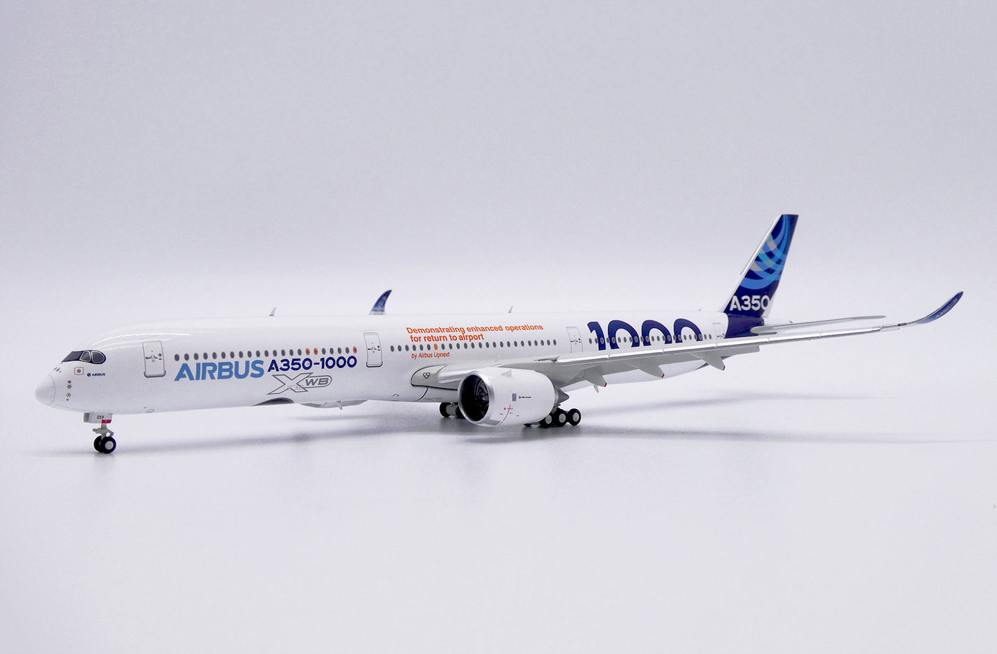 JC WINGS A350-1000XWB AIRBUS INDUSTRIE "AIRBUS UPNEXT" FLAPS DOWN REG: F-WMIL
