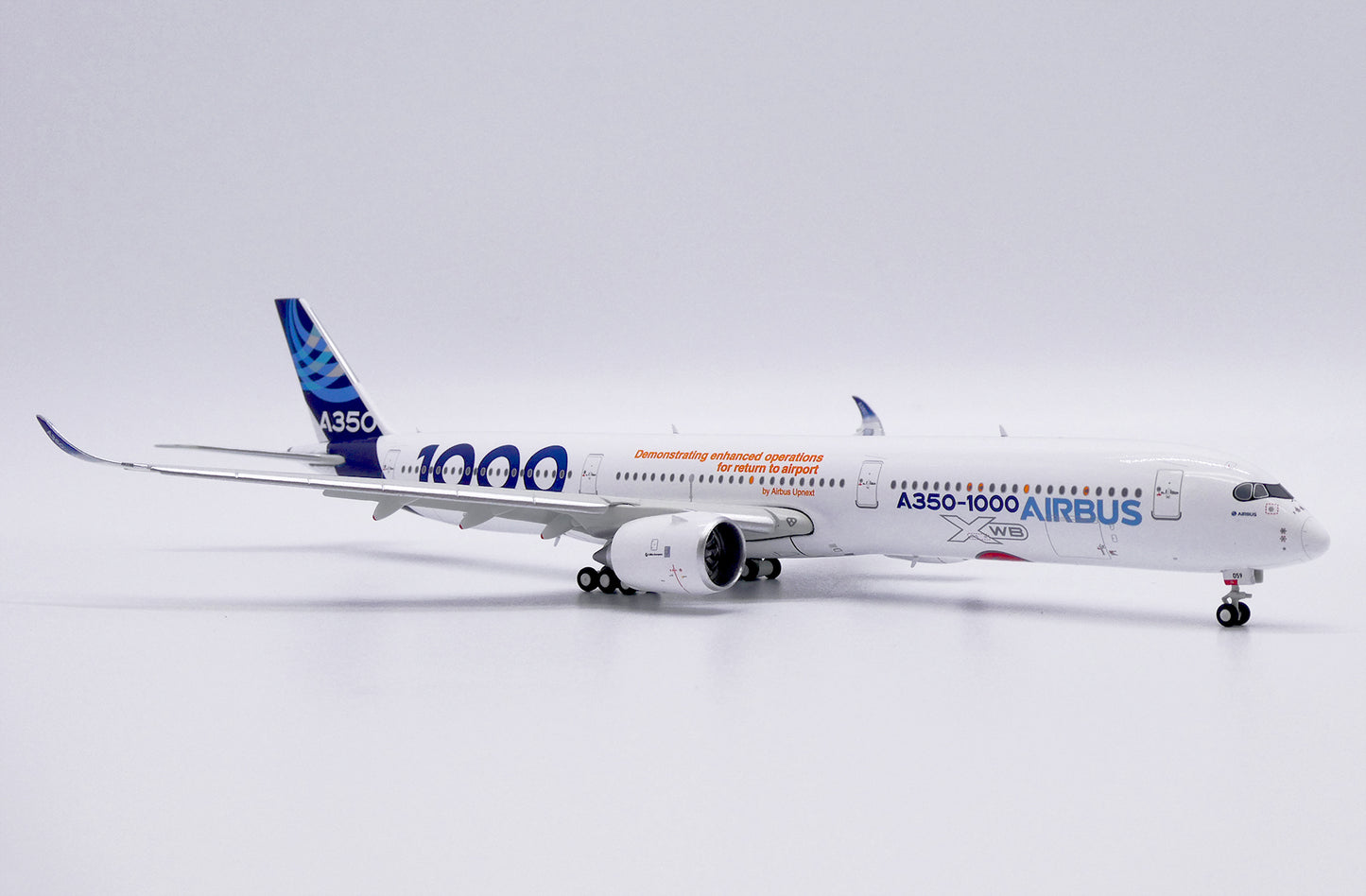 JC WINGS A350-1000XWB AIRBUS INDUSTRIE "AIRBUS UPNEXT" FLAPS DOWN REG: F-WMIL