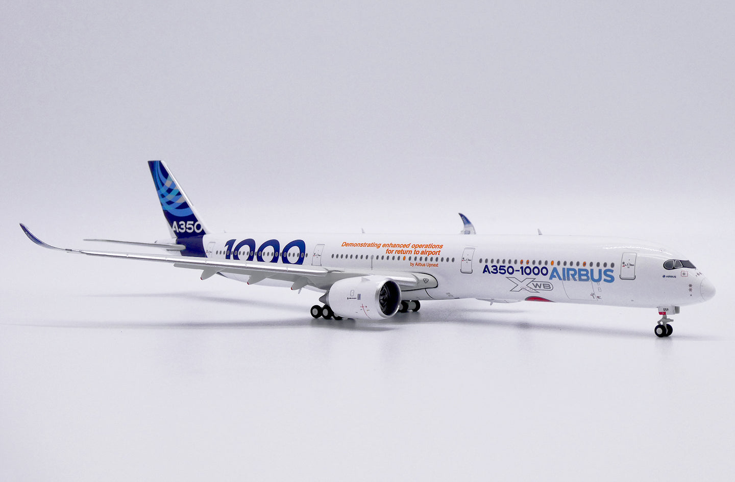 JC WINGS A350-1000XWB AIRBUS INDUSTRIE "AIRBUS UPNEXT" FLAPS DOWN REG: F-WMIL