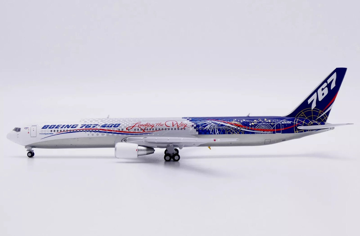 JC WINGS B767-400ER BOEING HOUSE COLOUR "LEADING THE WAY" (POLISHED) REG: N76400