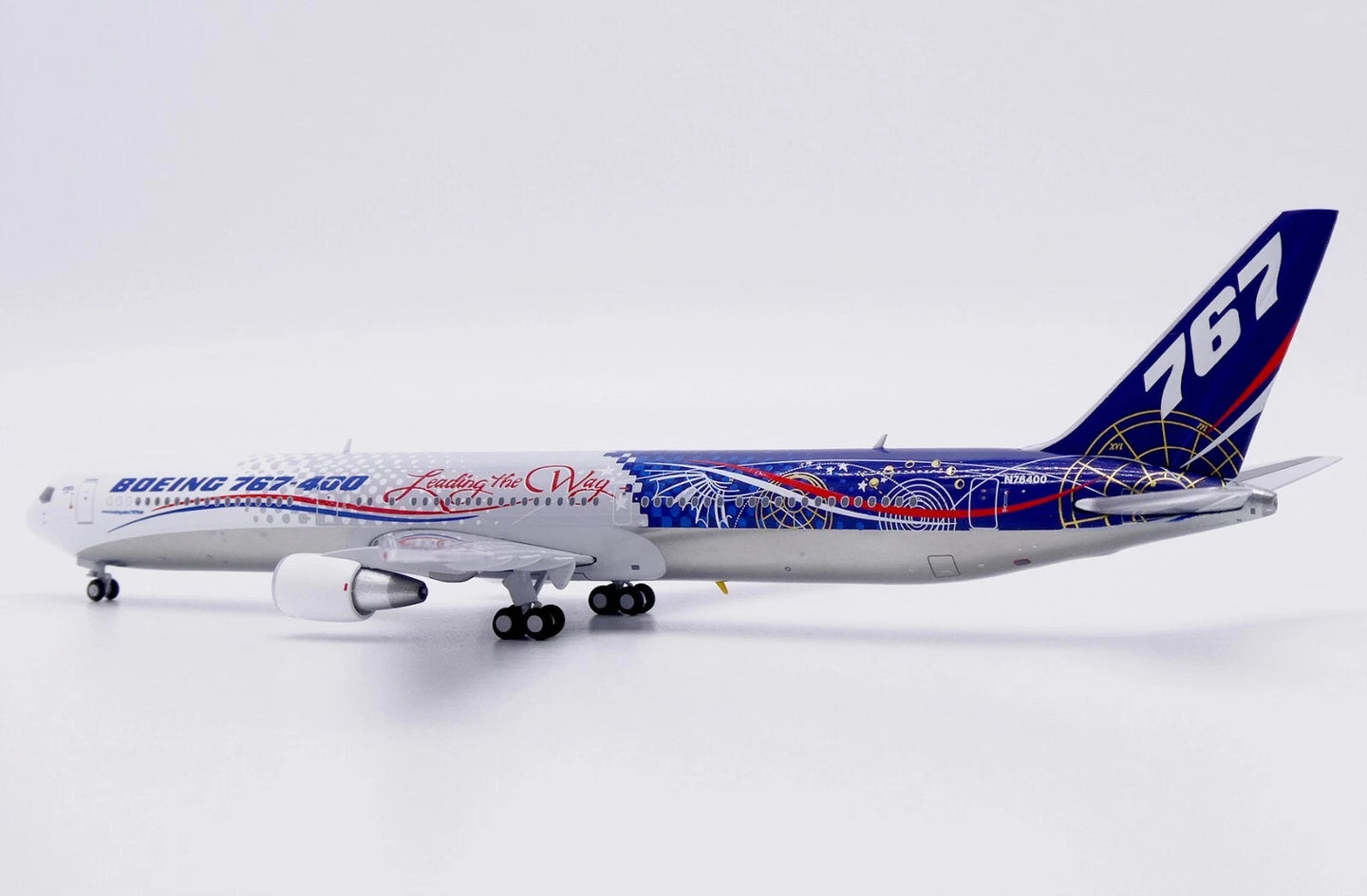 JC WINGS B767-400ER BOEING HOUSE COLOUR "LEADING THE WAY" (POLISHED) REG: N76400