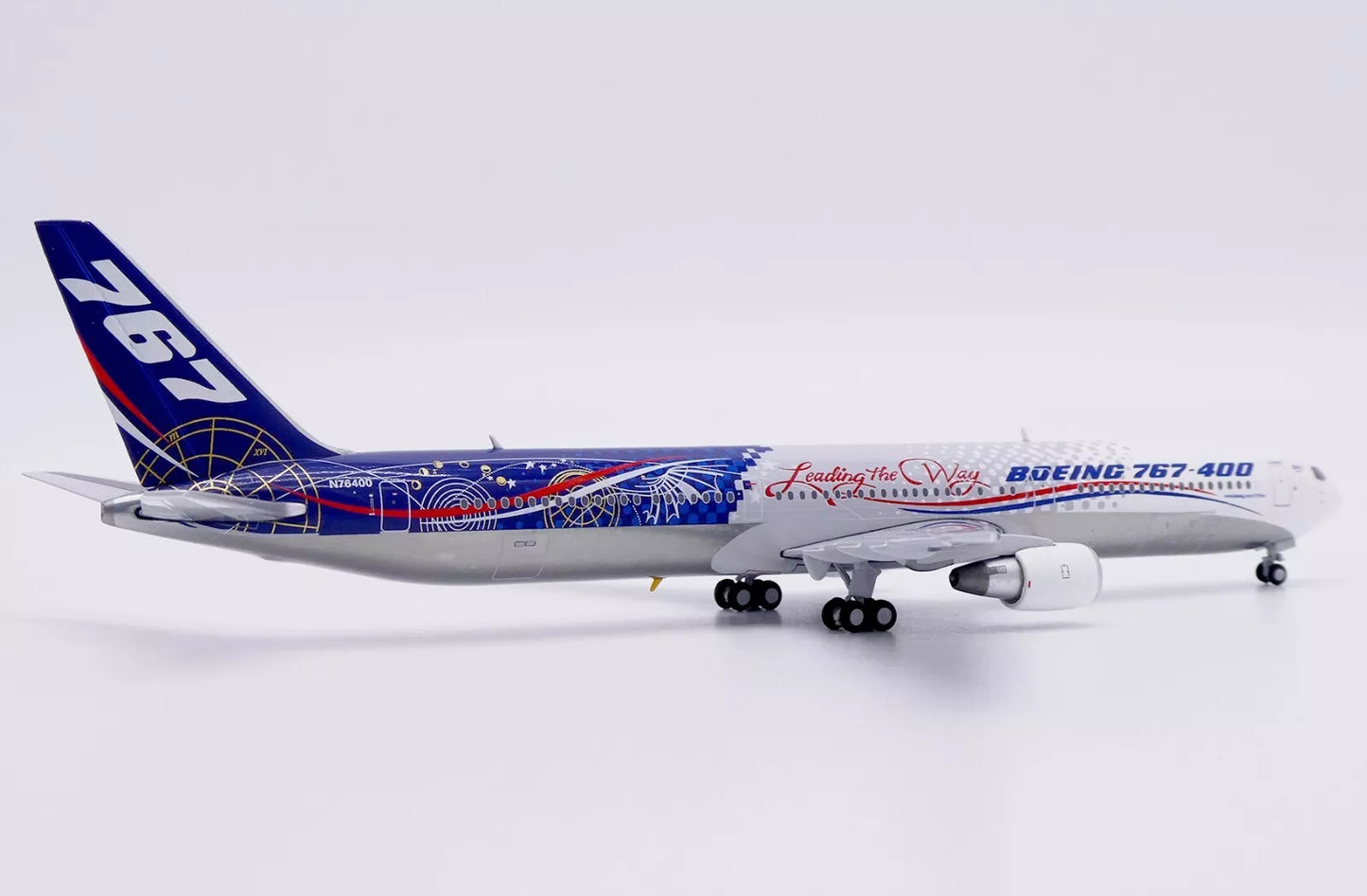 JC WINGS B767-400ER BOEING HOUSE COLOUR "LEADING THE WAY" (POLISHED) REG: N76400