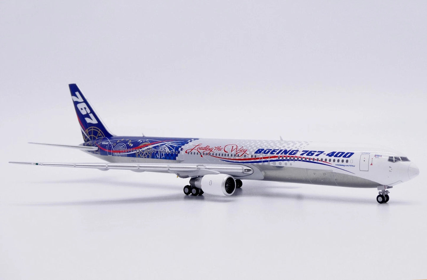 JC WINGS B767-400ER BOEING HOUSE COLOUR "LEADING THE WAY" (POLISHED) REG: N76400