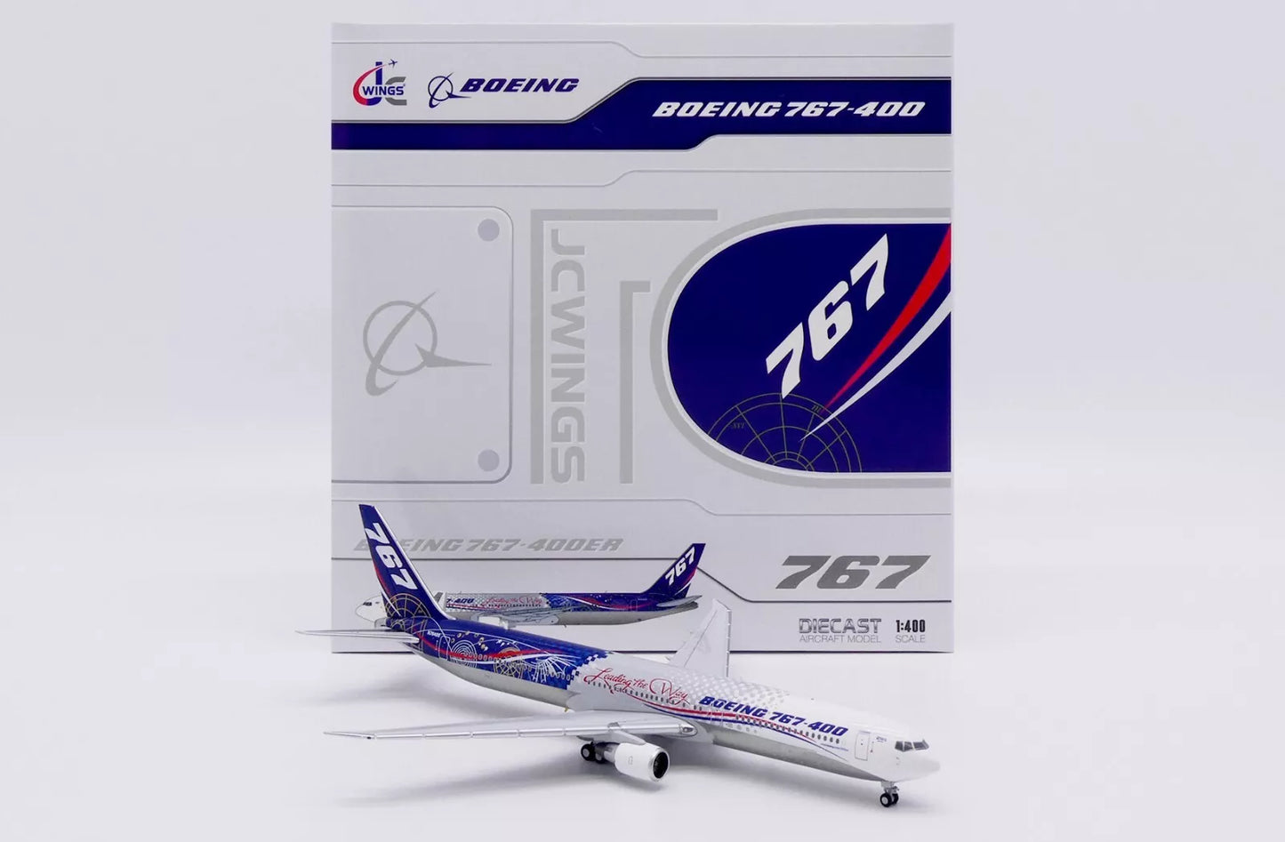 JC WINGS B767-400ER BOEING HOUSE COLOUR "LEADING THE WAY" (POLISHED) REG: N76400