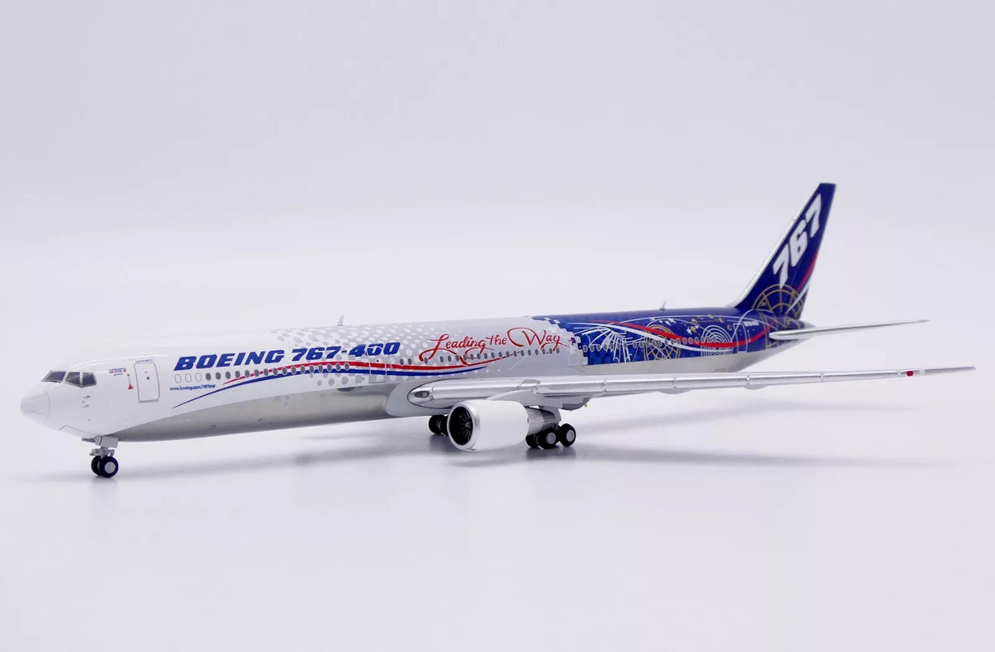 JC WINGS B767-400ER BOEING HOUSE COLOUR "LEADING THE WAY" (POLISHED) REG: N76400