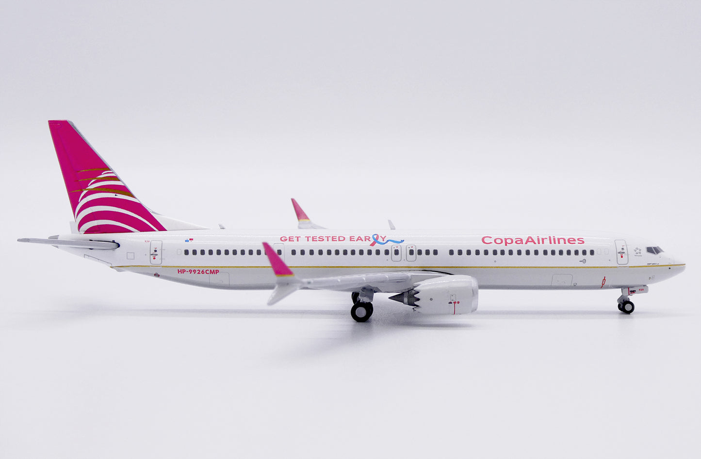 JC WINGS B737 MAX 9 COPA AIRLINES HAZLO A TIEMPO REG: HP-9926CMP