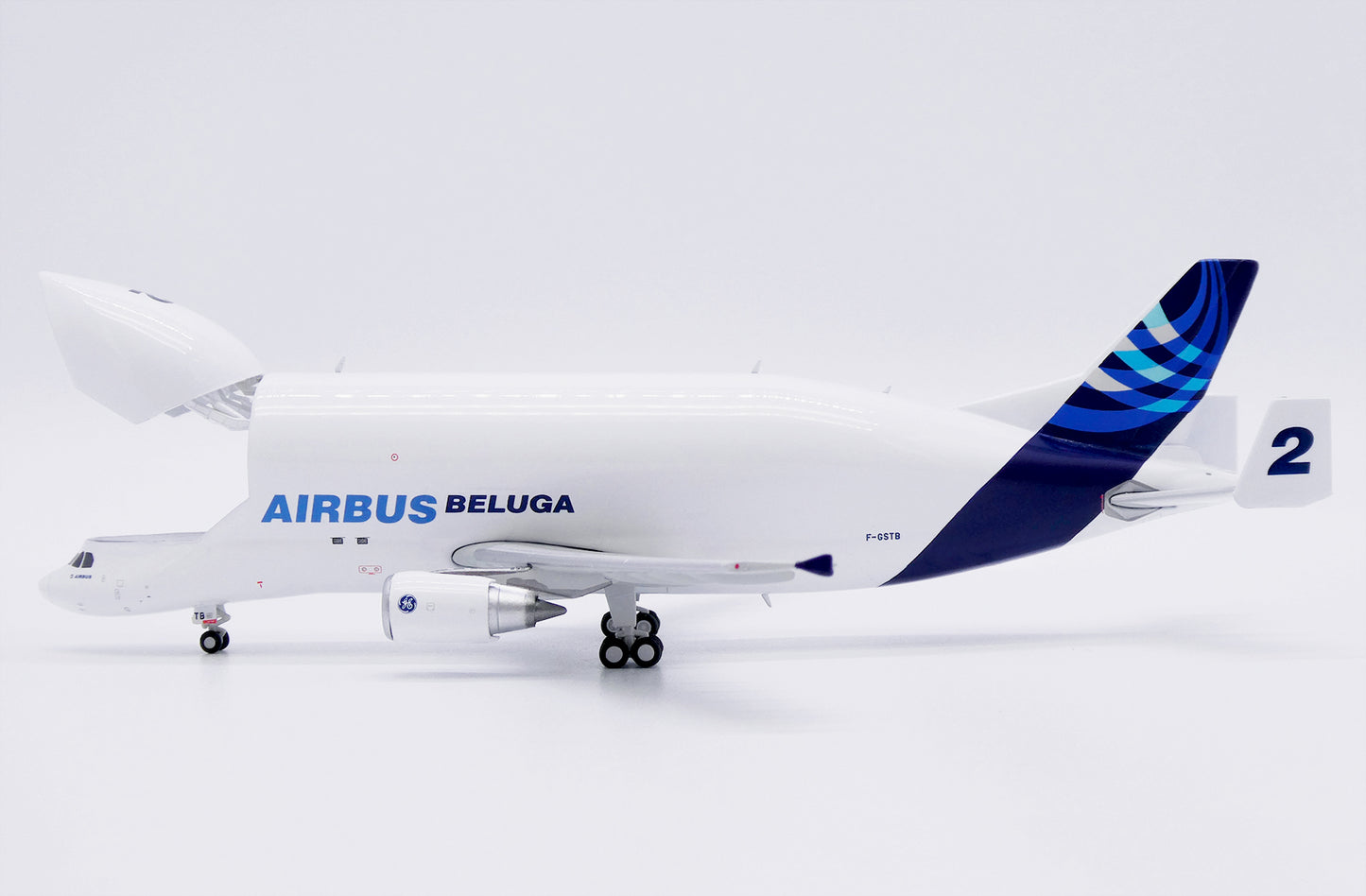 JC WINGS  A300-600ST AIRBUS TRANSPORT INTERNATIONAL "INTERACTIVE SERIES" REG: F-GSTB