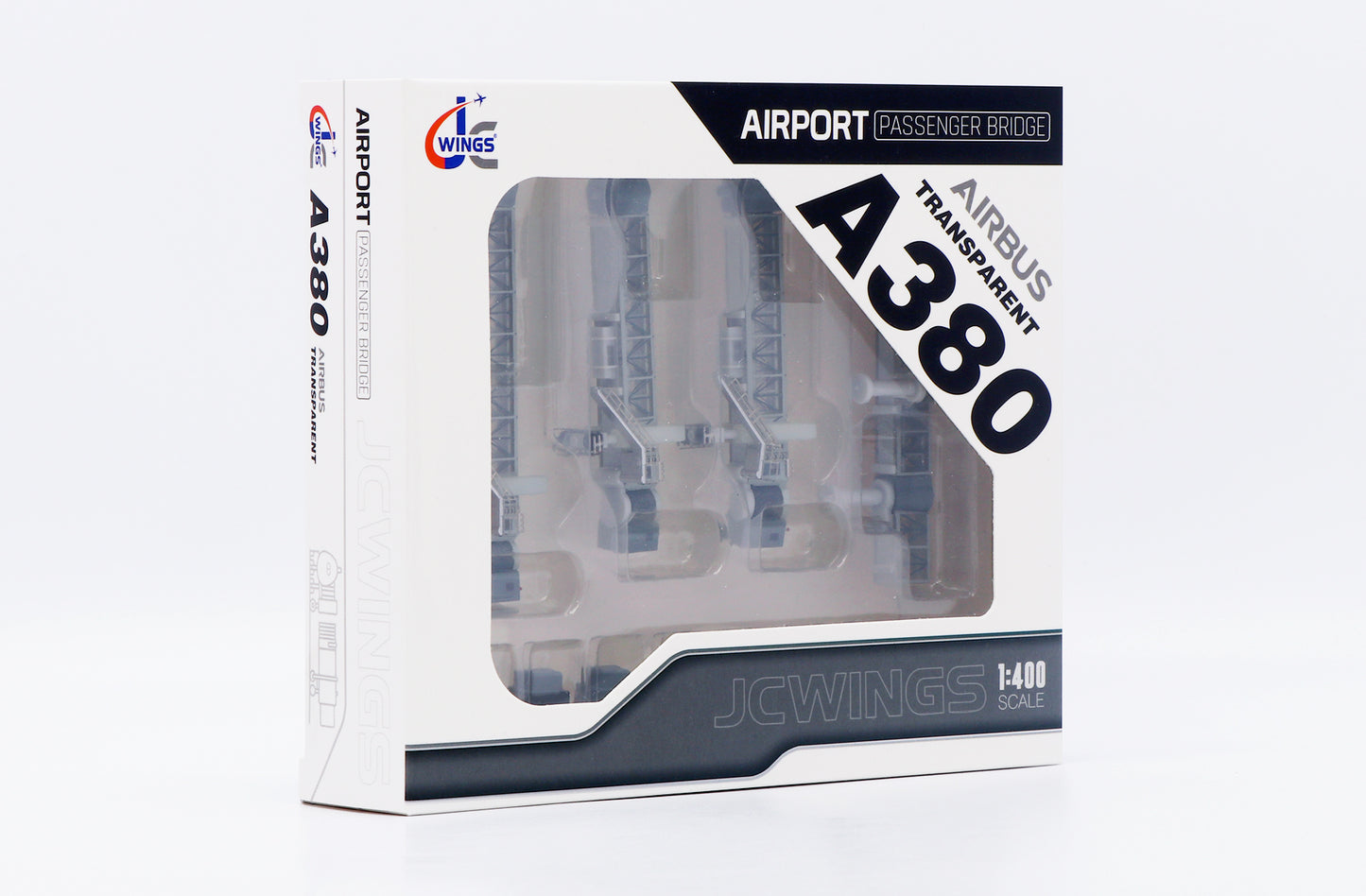 JC WINGS AIR PASSENGER BRIDGE FOR A380 (TRANSPARENT)