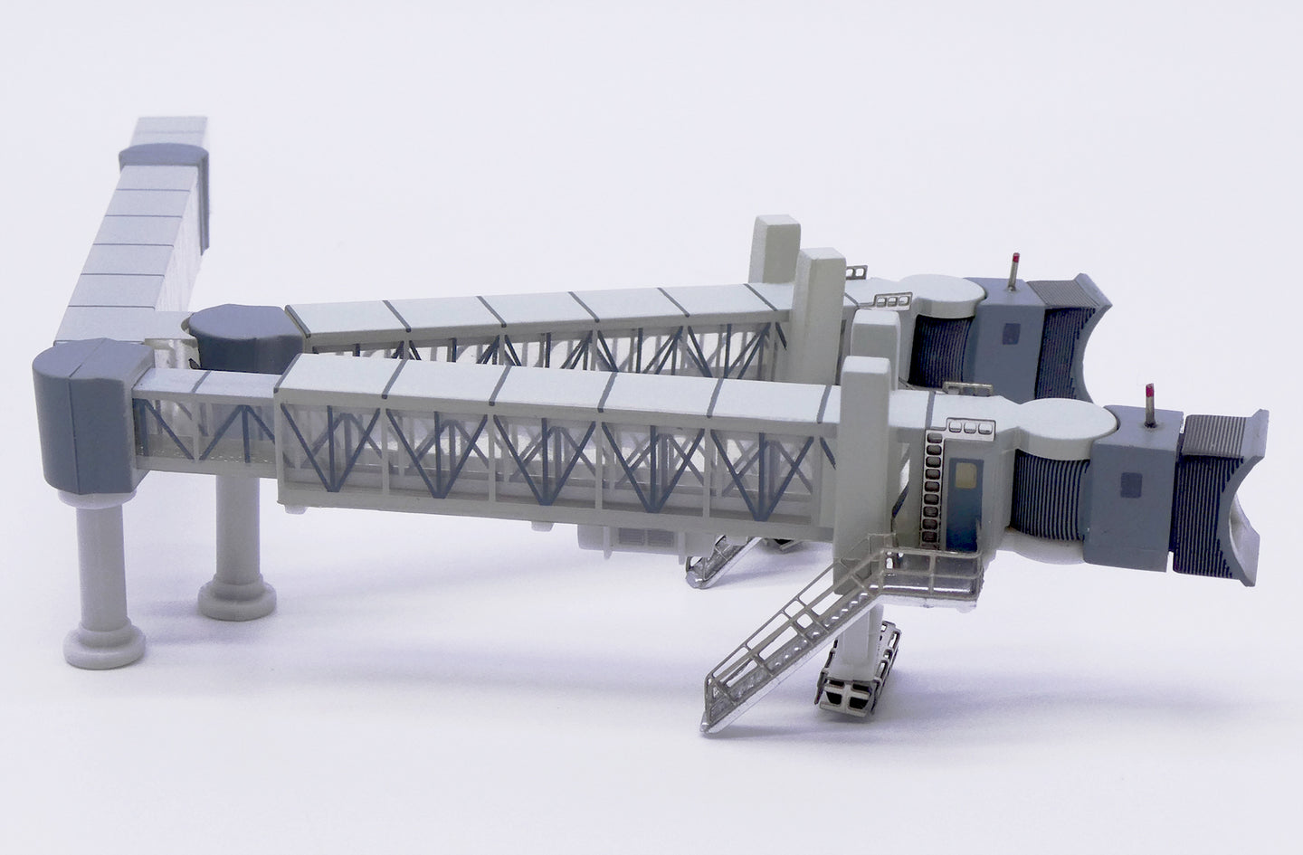 JC WINGS AIR PASSENGER BRIDGE FOR B747 (TRANSPARENT)