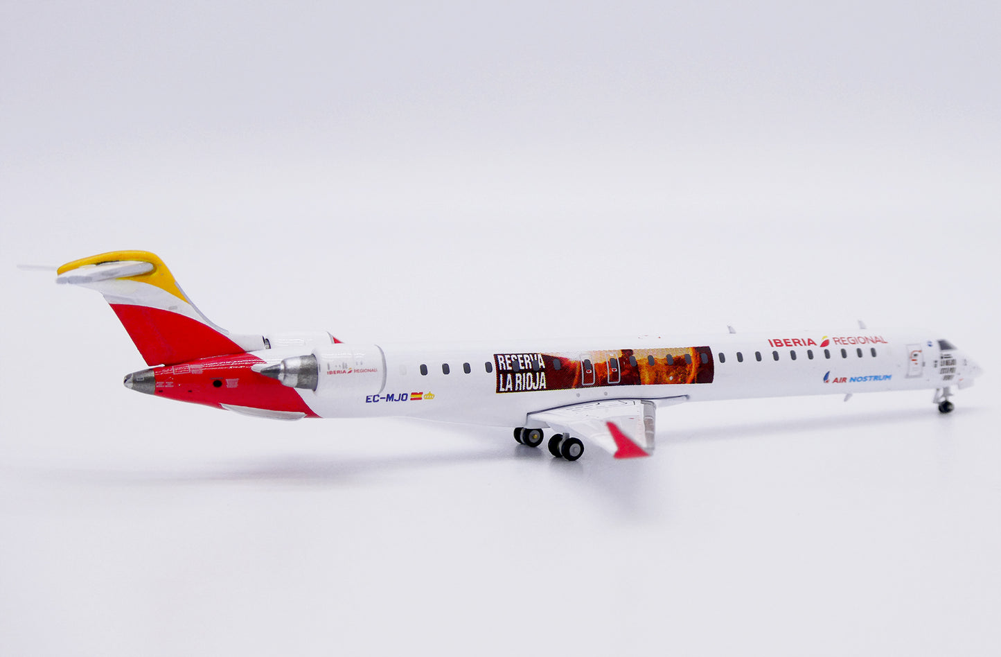 JC WINGS CRJ-1000ER IBERIA REGIONAL (AIR NOSTRUM) "RESERVA LA RIOJA" REG: EC-MJO