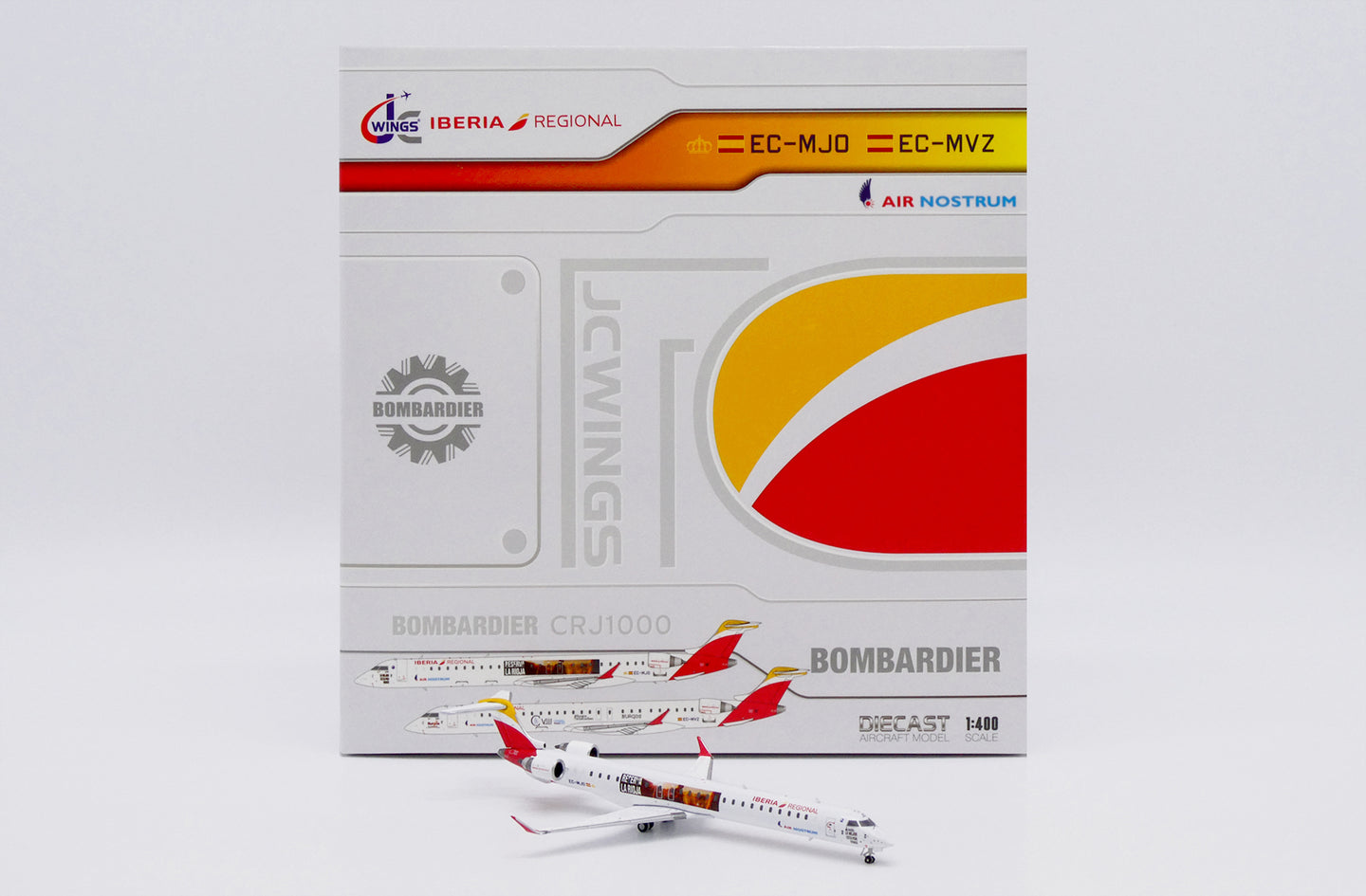 JC WINGS CRJ-1000ER IBERIA REGIONAL (AIR NOSTRUM) "RESERVA LA RIOJA" REG: EC-MJO