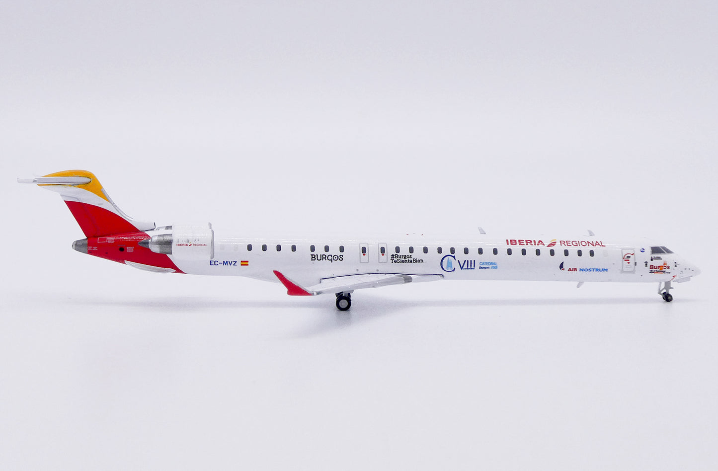 JC WINGS CRJ-1000 IBERIA REGIONAL "BURGOS CITY OF GASTRONOMY" REG: EC-MVZ
