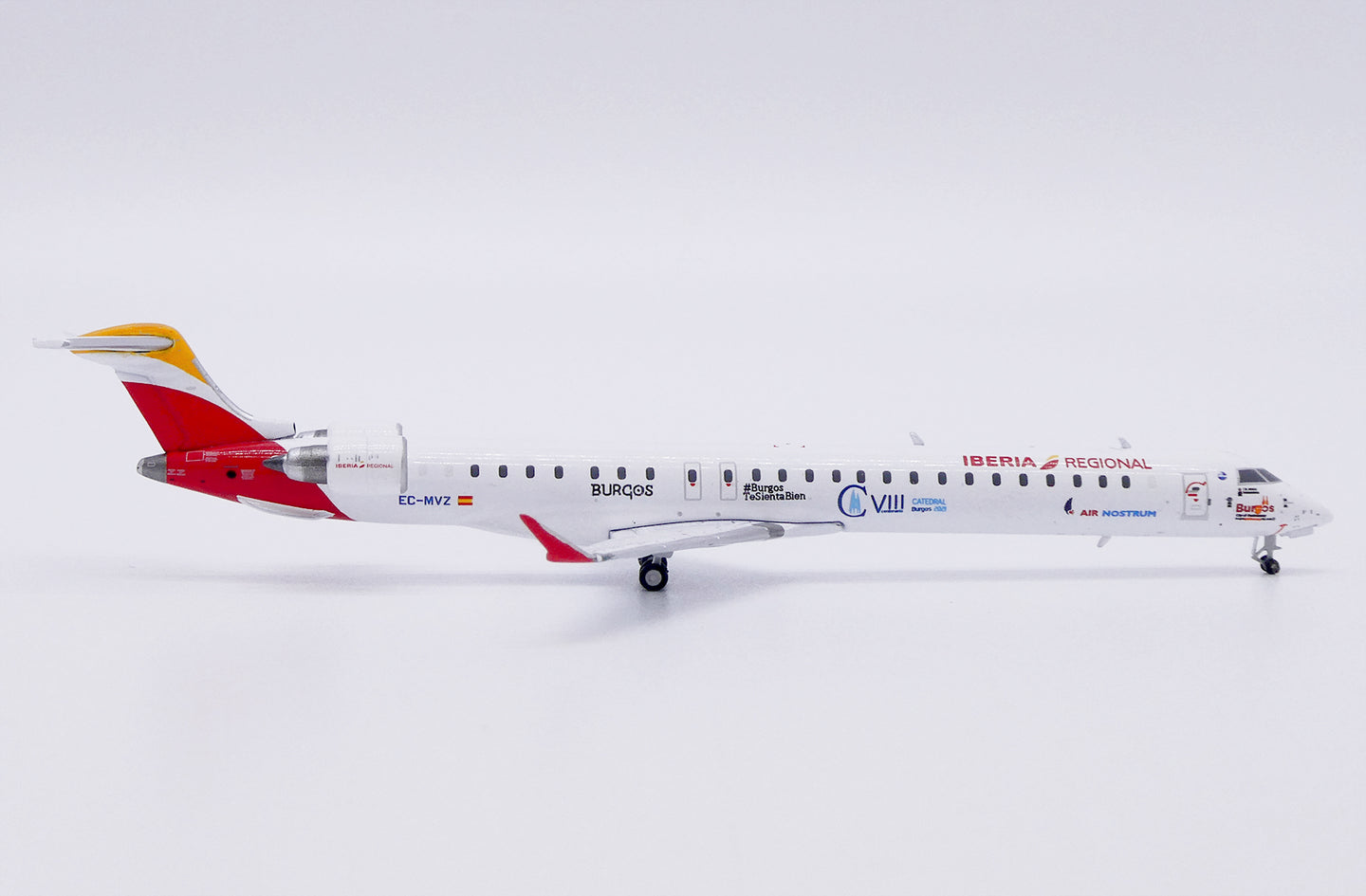 JC WINGS CRJ-1000 IBERIA REGIONAL "BURGOS CITY OF GASTRONOMY" REG: EC-MVZ