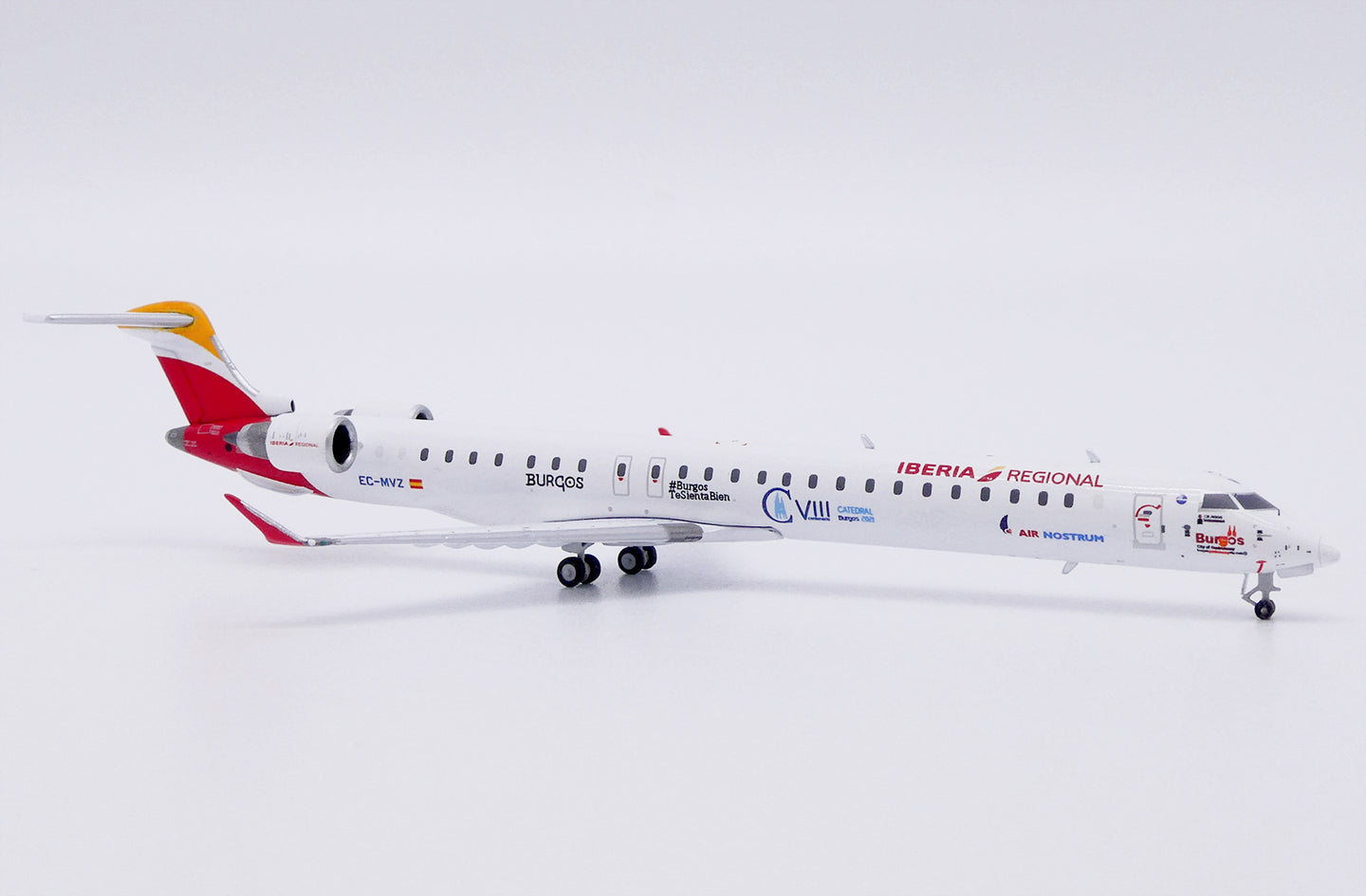 JC WINGS CRJ-1000 IBERIA REGIONAL "BURGOS CITY OF GASTRONOMY" REG: EC-MVZ