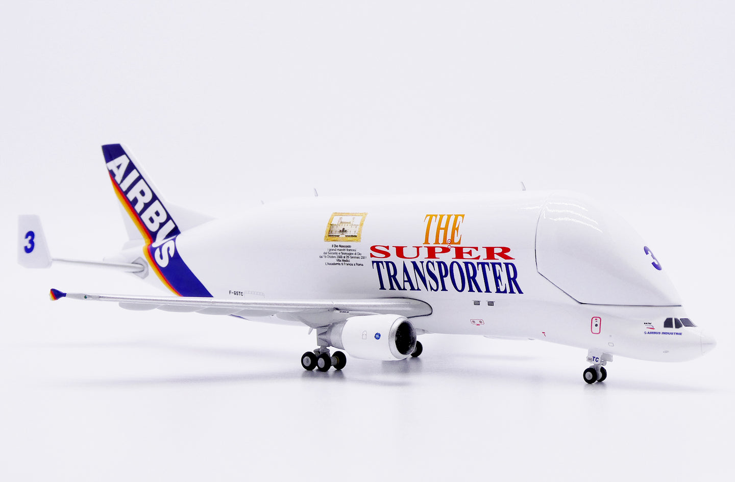JC WINGS A300-600ST BELUGA AIRBUS INDUSTRIE NO.3 "II DIO NASCOSTO" (INTERACTIVE SERIES) REG: F-GSTC