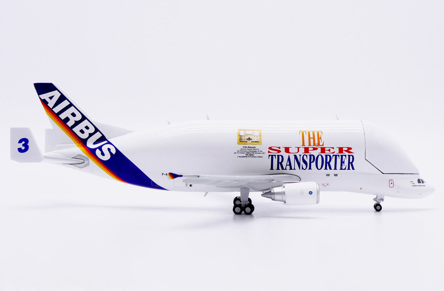 JC WINGS A300-600ST BELUGA AIRBUS INDUSTRIE NO.3 "II DIO NASCOSTO" (INTERACTIVE SERIES) REG: F-GSTC