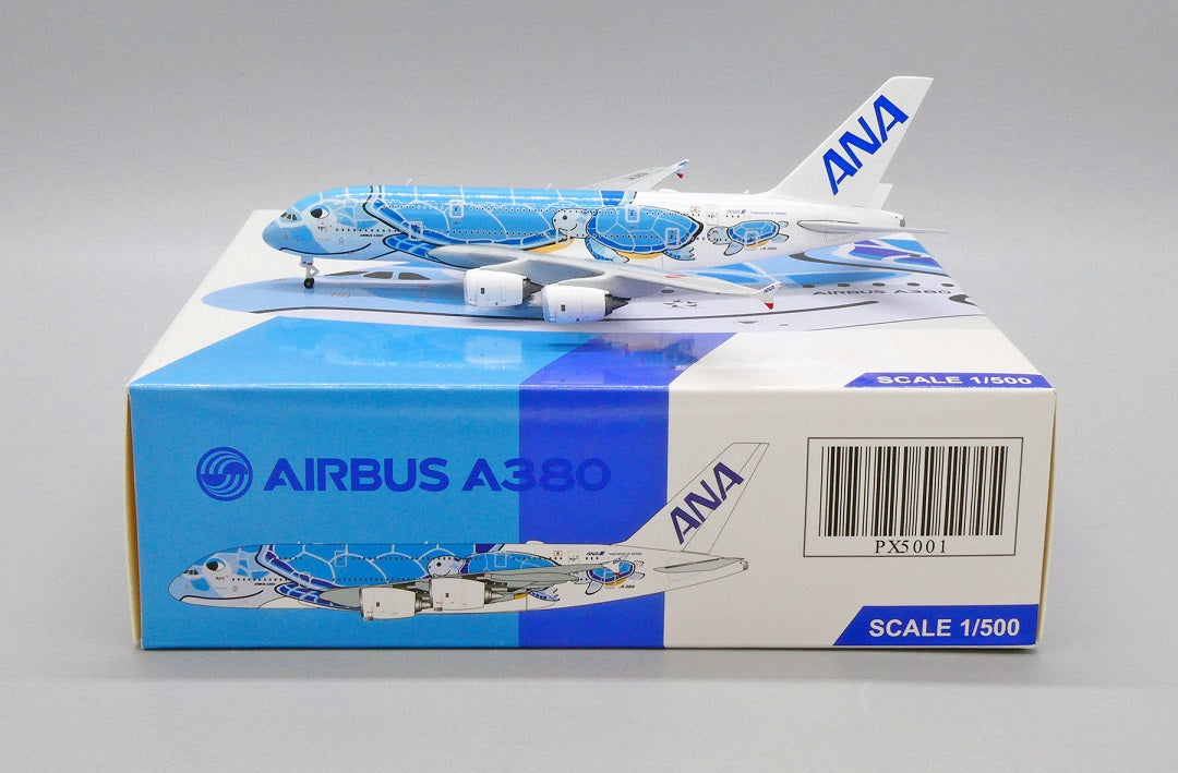 JC WINGS A380 ALL NIPPON AIRWAYS "FLYING HONU - LANI" REG: JA381A