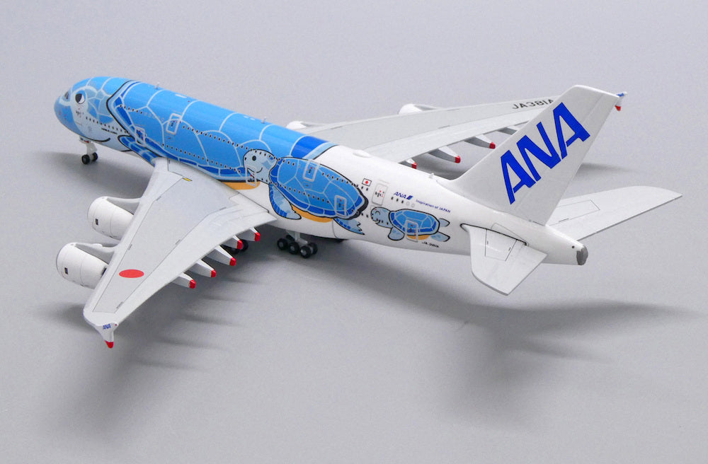 JC WINGS A380 ALL NIPPON AIRWAYS "FLYING HONU - LANI" REG: JA381A