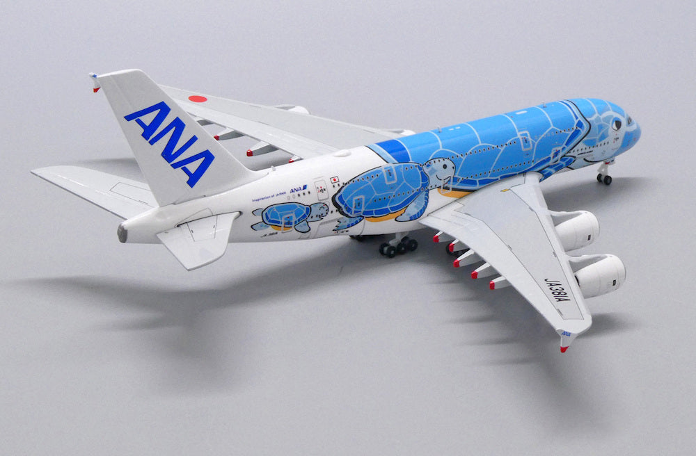 JC WINGS A380 ALL NIPPON AIRWAYS "FLYING HONU - LANI" REG: JA381A