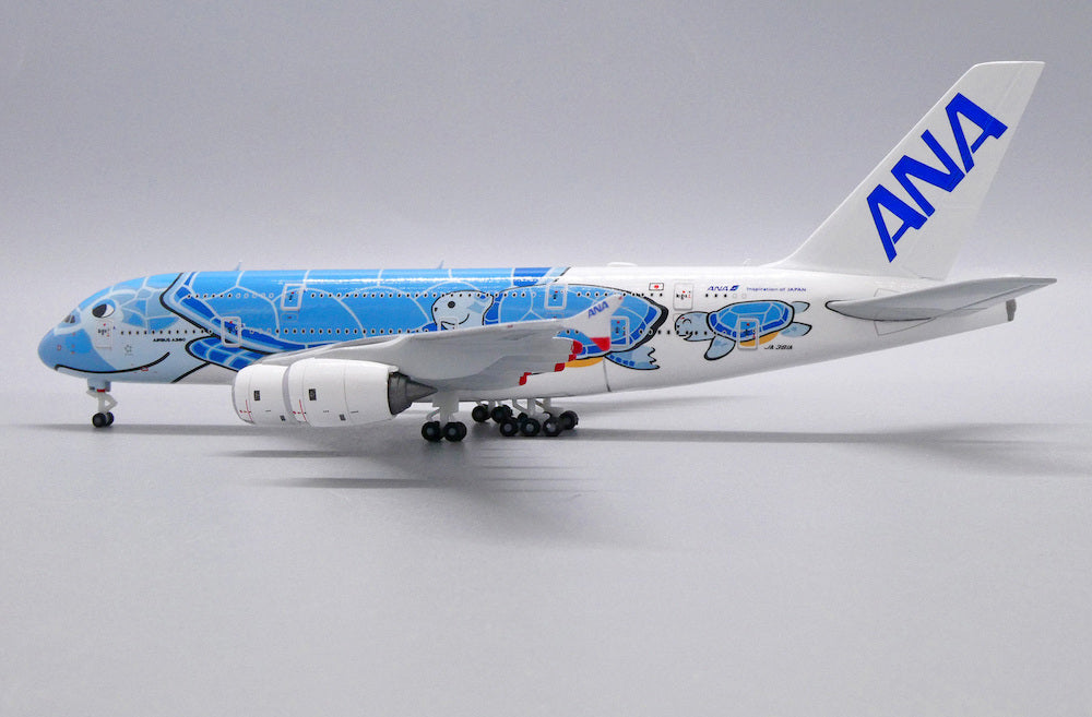JC WINGS A380 ALL NIPPON AIRWAYS "FLYING HONU - LANI" REG: JA381A