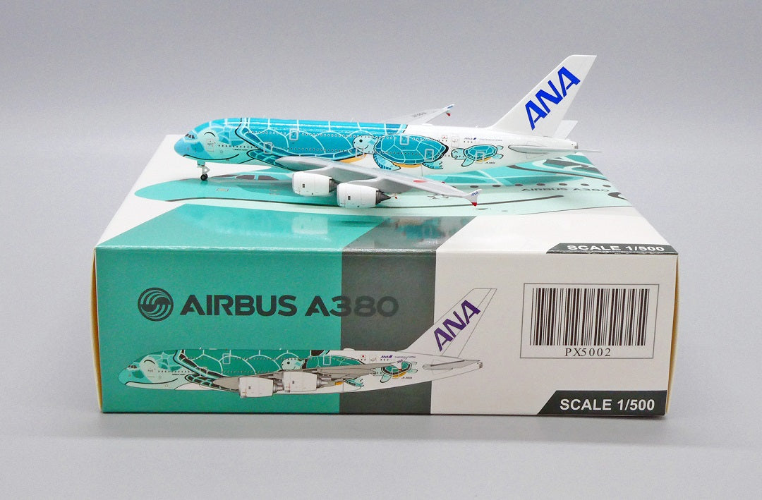 JC WINGS A380 ALL NIPPON AIRWAYS "FLYING HONU - KAI" REG: JA382A