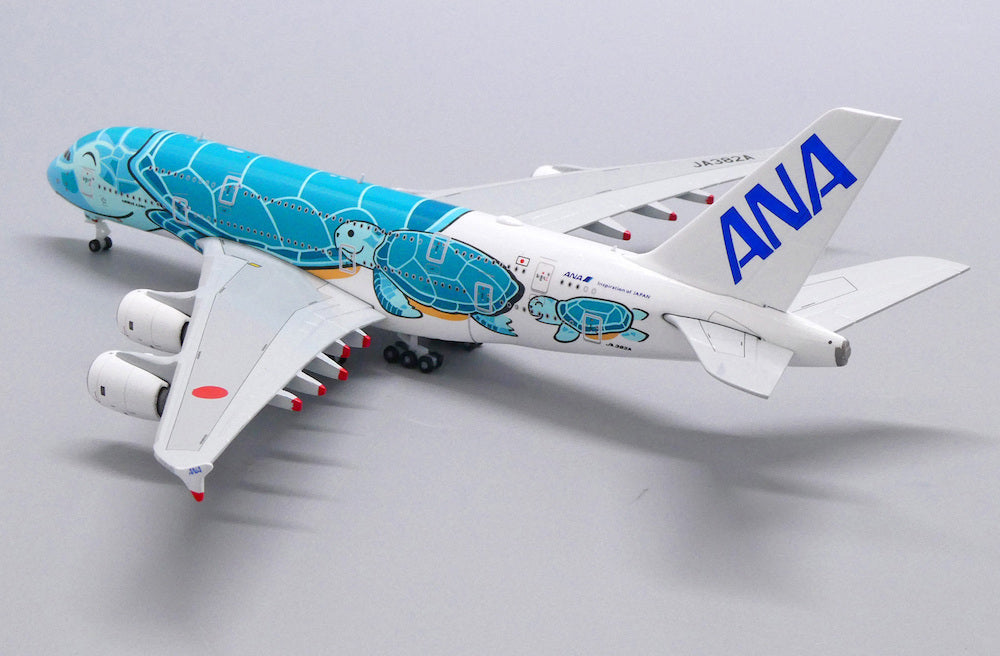 JC WINGS A380 ALL NIPPON AIRWAYS "FLYING HONU - KAI" REG: JA382A