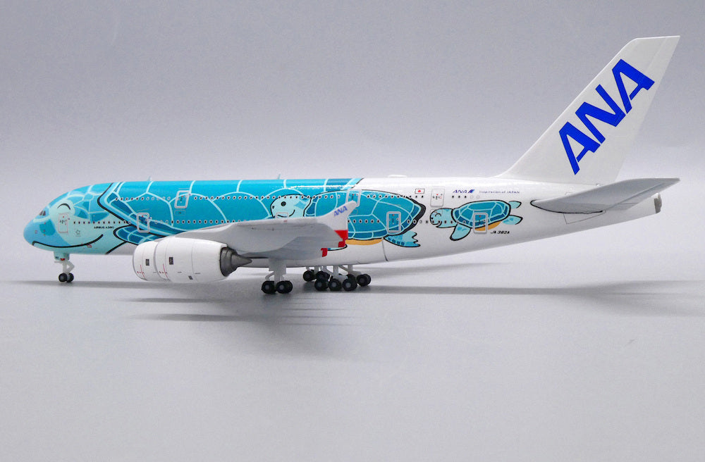JC WINGS A380 ALL NIPPON AIRWAYS "FLYING HONU - KAI" REG: JA382A