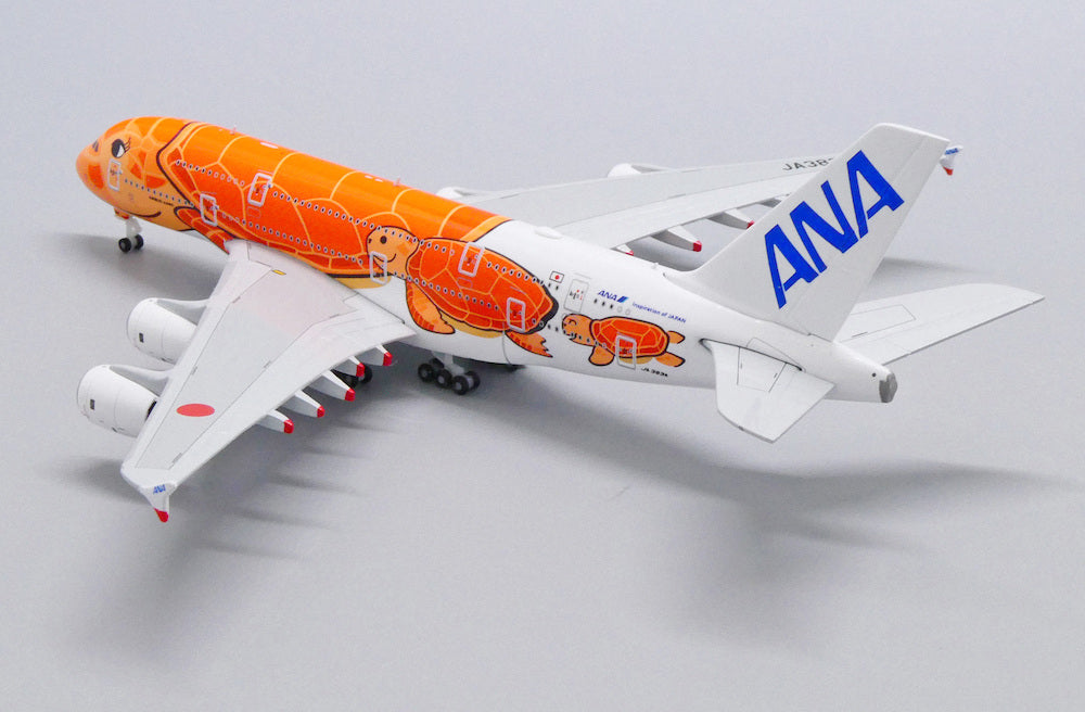 JC WINGS A380 ALL NIPPON AIRWAYS (ANA) "FLYING HONU, KA LA" REG: JA383A