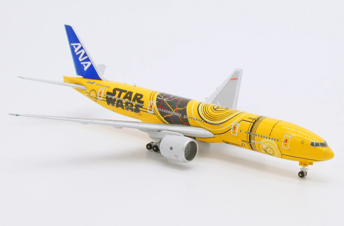 JC WINGS B777-200ER ALL NIPPON AIRWAYS "C-3PO STAR WARS" REG: JA743A