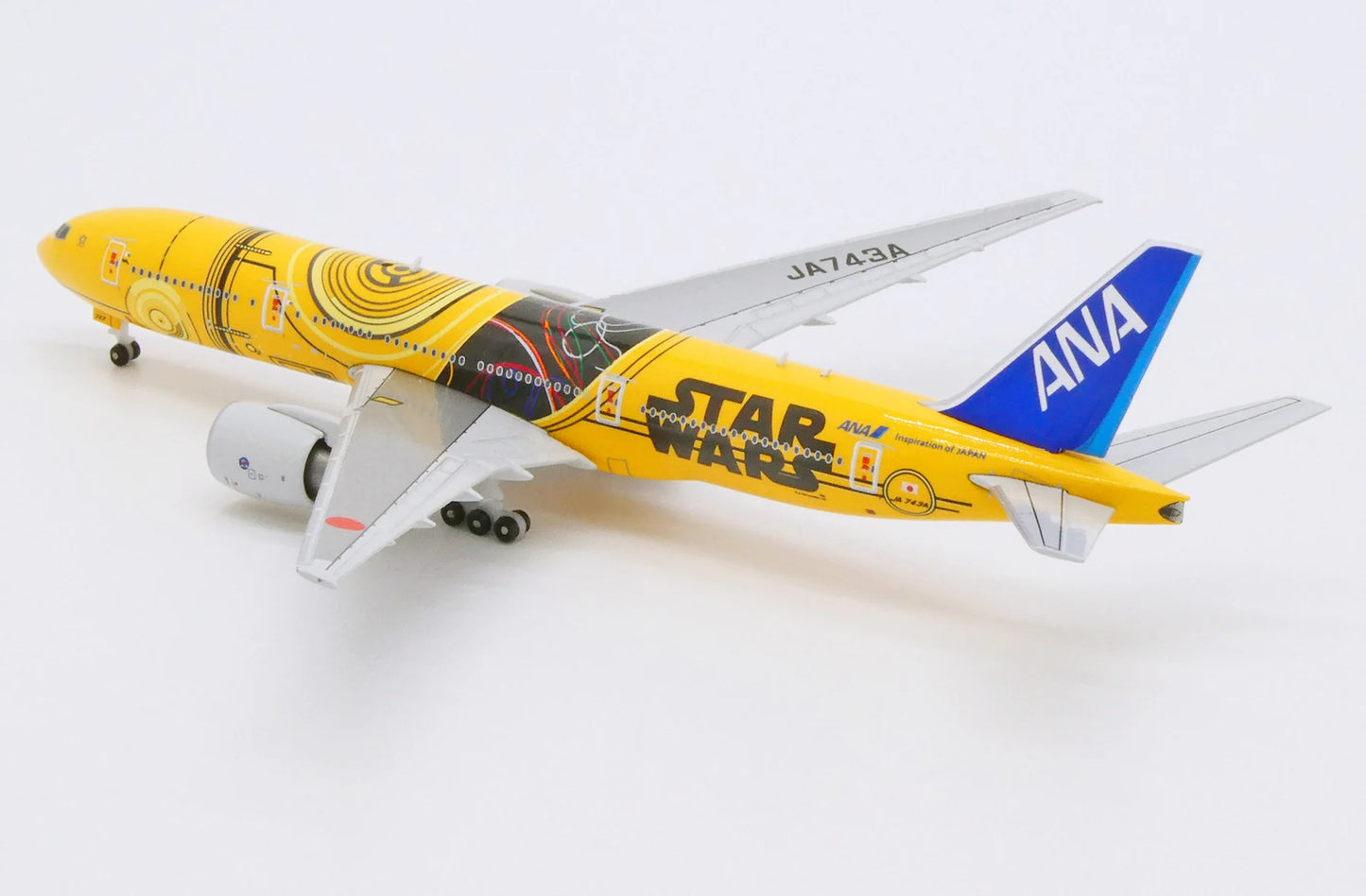 JC WINGS B777-200ER ALL NIPPON AIRWAYS "C-3PO STAR WARS" REG: JA743A