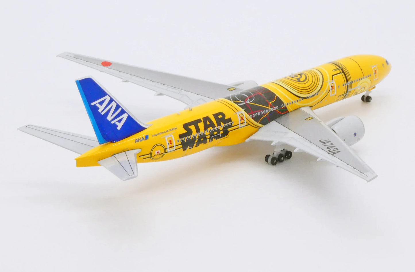 JC WINGS B777-200ER ALL NIPPON AIRWAYS "C-3PO STAR WARS" REG: JA743A