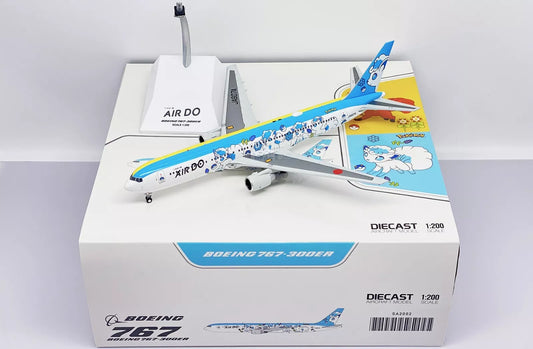 JCWINGS B767 AIR DO "VULPIX JET HOKKAIDO" REG: JA607A