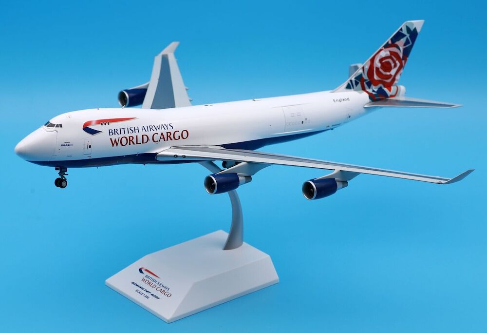 JCWINGS B747-400F(SCD) BRITISH AIRWAYS CARGO (INTERACTIVE SERIES) REG: N495MC