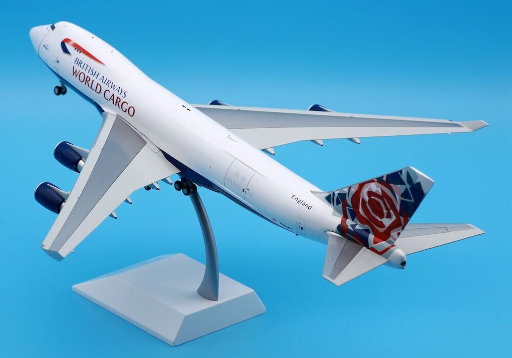 JCWINGS B747-400F(SCD) BRITISH AIRWAYS CARGO (INTERACTIVE SERIES) REG: N495MC