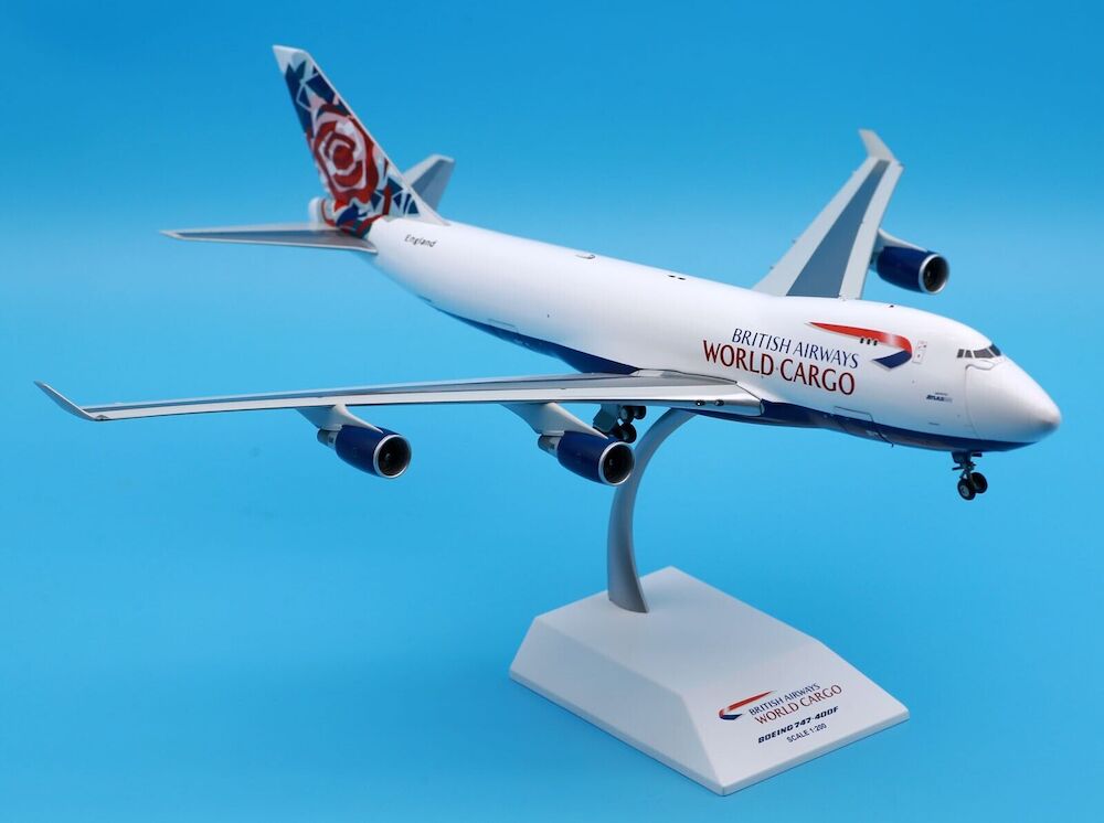 JCWINGS B747-400F(SCD) BRITISH AIRWAYS CARGO (INTERACTIVE SERIES) REG: N495MC