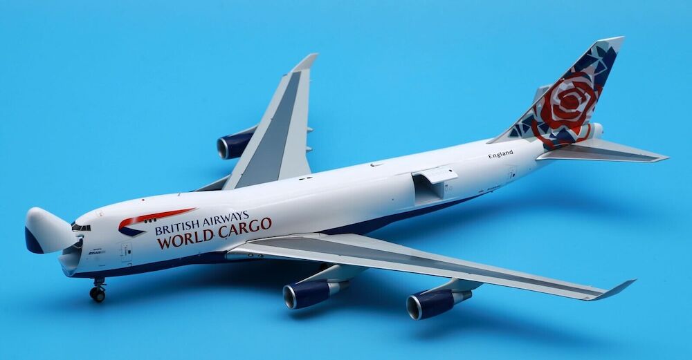 JCWINGS B747-400F(SCD) BRITISH AIRWAYS CARGO (INTERACTIVE SERIES) REG: N495MC