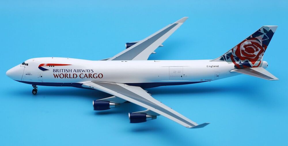 JCWINGS B747-400F(SCD) BRITISH AIRWAYS CARGO (INTERACTIVE SERIES) REG: N495MC