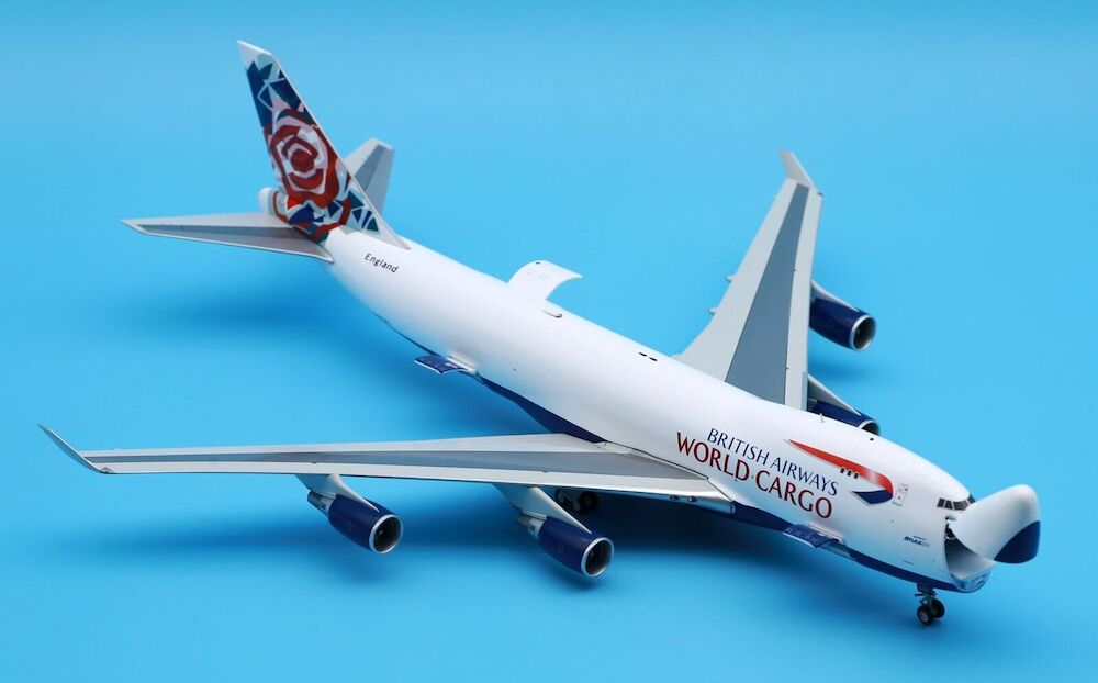 JCWINGS B747-400F(SCD) BRITISH AIRWAYS CARGO (INTERACTIVE SERIES) REG: N495MC