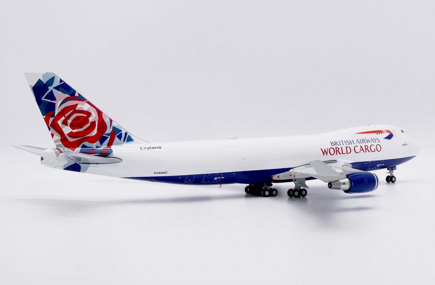 JC WINGS B747-400F BRITISH AIRWAYS WORLD CARGO (ATLAS AIR) "CHELSEA ROSE" REG: N495MC