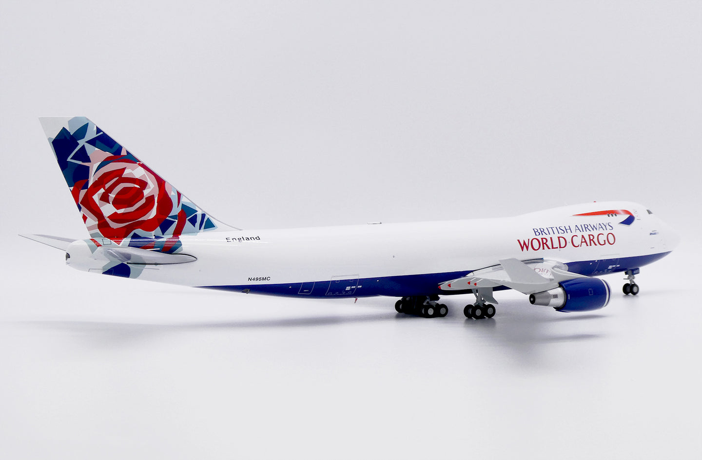 JC WINGS B747-400F BRITISH AIRWAYS WORLD CARGO (ATLAS AIR) "CHELSEA ROSE" REG: N495MC