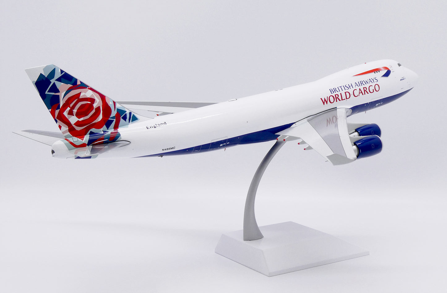 JC WINGS B747-400F BRITISH AIRWAYS WORLD CARGO (ATLAS AIR) "CHELSEA ROSE" REG: N495MC